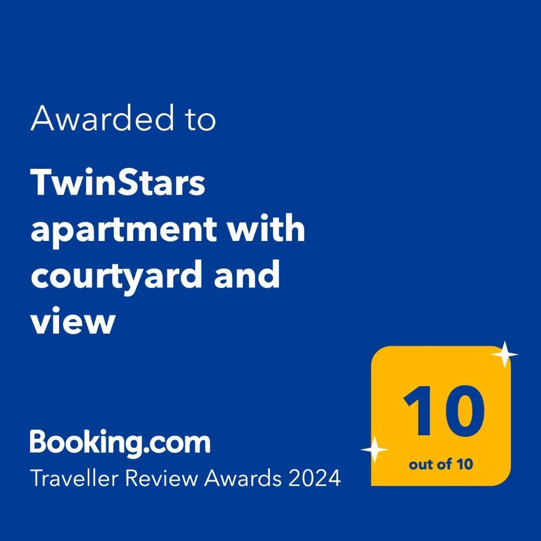 Twinstars Apartment With Courtyard And View Kalyves Polygyrou 외부 사진